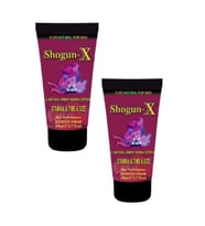 Shogun -x Extra Cream Erkeklere Özel Sertleşmeye ve Gecikmeye Etkili 50ml X 2 Adet