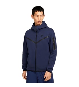 Nike Sportswear Tech Fleece Erkek Mavi Günlük Stil Sweatshirt CU4489-410 (Lacivert)