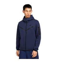 Nike Sportswear Tech Fleece Erkek Mavi Günlük Stil Sweatshirt CU4489-410 (Lacivert)