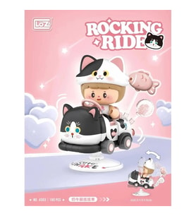 VAGONLIFE LOZ 4303 MİKRO BLOK HOLSTEIN CAT SALLANMA SÜRÜŞÜ 190 PARÇA BLOCK OYUNCAK 14+