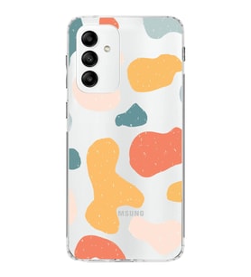 Samsung Galaxy M13 Kapak Grunge Tasarımlı Şeffaf Kılıf