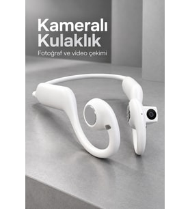 Kameralı Bluetooth Kulaklık Fotoğraf ve Video Kayıt Özellikli