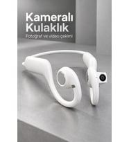 Kameralı Bluetooth Kulaklık Fotoğraf ve Video Kayıt Özellikli
