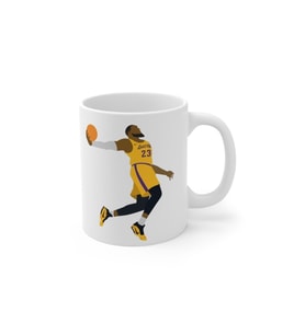 Lebron James Baskılı Kupa Bardak