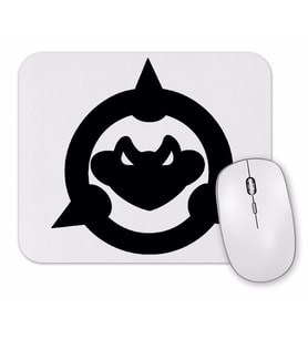 Battletoads  Logo preta Mouse Pad