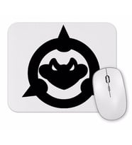 Battletoads  Logo preta Mouse Pad