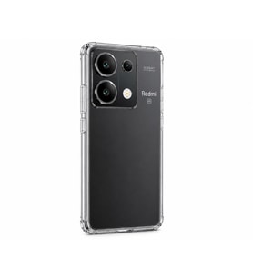 Logis Xiaomi Redmi Note 13 Pro 5G Uyumlu Şeffaf Silikon Kılıf Kamera Korumalı Darbe Emici İnce Esn