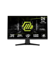 Msı 23.8 Mag 242F 1920X1080 (Fhd) 16:9 Flat Rapıd IPS 200HZ 0.5ms Freesync Premıum Gamıng Monıtor