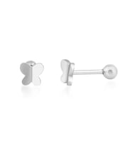 Kelebek Gümüş Piercing