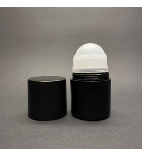 50 Ml Plastik Roll-on Şişesi - Siyah Kapak Gövde Takım - 50 cc Koltukaltı Roll-on Şişesi - Boş Koltukaltı Roll-on x 3 Adet