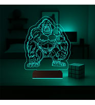 Luvivia Goril Gorilla 3D Lamba - Masa Gece Lambası