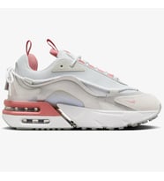Nike Air Max Furyosa Sneaker White Pink Platform Taban 4cm Kadın Günlük Spor Ayakkabı Beyaz