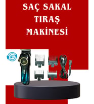 Uzun Çalışma Süreli Lcd Göstergeli Saç Kesme Makinesi