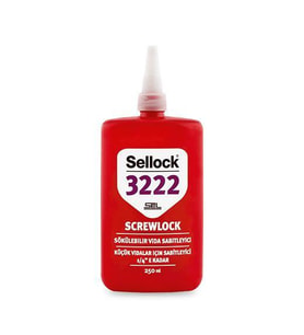 Selsil Sökülebilir Vida Sabitleyici 50 ml. - Sellock 3222 (Şeffaf)