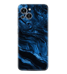 Reeder S23 Max Pro Kılıf Resimli Desenli Baskılı Silikon Blue MArble 1379