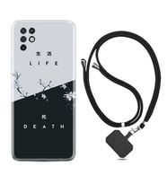 INFINIX Note 11 Pro Note 10 Hot 9 Play Kılıf Boyun Askılı Silikon Life and Death 1339