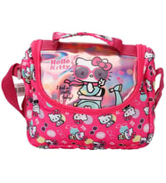 Hello Kitty Desenli Pembe Beslenme Çantası 3245