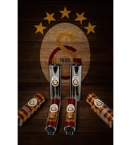 Galatasaray 1905 Lisanslı Metal Taşlı Profesyonel Çakmak Koleksiyonu