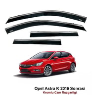 Opel Astra K Kromlu Cam Rüzgarlığı Niken 2016 Sonrası
