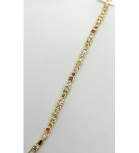 Aurora Pastel Taşlı Bileklik (15+2 cm)