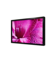 Pembe Çiçek Makro Çerçeveli Mdf Tablo