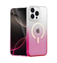 Durukar® iPhone 14 Pro Max Pummel Shiny Magsafe Kapak - Pembe