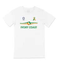 Fil Dişi Sahilleri Tokyo 2020 Olimpiyatları Tişört