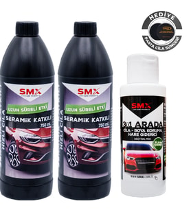SMX Seramik Katkılı Cila-3'ü1 Arada(Hare Gideric&Boya Korum&Cila)