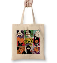Bt21 Halloween 01 Bez Çanta Uzun Saplı