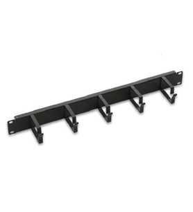 AGER 1U Yatay Organizer Siyah 5 Metal Kancalı AA-5KN01U19-A-S1