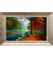 GÜMÜŞ ÇERÇEVELİ TABLO N453