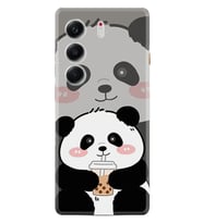 Camon 40 4G Kılıf Boutique Baskılı Resimli Milkshake Panda Pcode -058