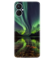 Tecno Spark 9T Kılıf Resimli Desenli Baskılı Silikon Kuzey Işıkları 1327