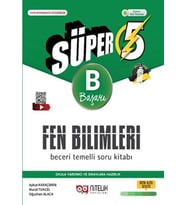 5. Sınıf Fen Bilimleri Süper A Beceri Temelli Soru Kitabı Nitelik Yayınları