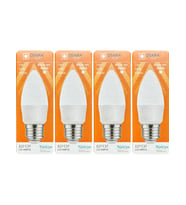 (4 Adet) Osaka 7W (50W) 6500K (Beyaz Işık) E27 Duylu (Kalın Duy) Mum Led Ampul