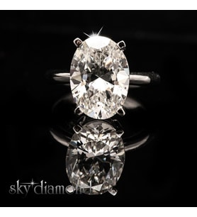 Sky Diamond Large Oval Montür Tektaş