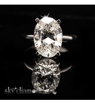 Sky Diamond Large Oval Montür Tektaş