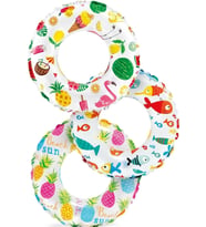 3-6 Yaş Simit Yüzme Simidi Havuz Deniz Şişme Yüzücü Simidi 51 cm Sea Ring Pool