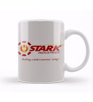 Stark Industries Avengers Iron Man 02 Kupa Bardak Porselen