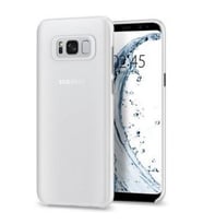 Spigen Galaxy S8 ile Uyumlu Kılıf Air Skin Soft Clear (Şeffaf)