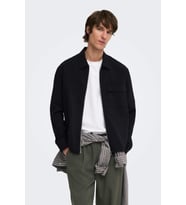 Only & Sons ONSWILL Erkek Fermuarlı Overshirt Gömlek Regular Fit Günlük Şık