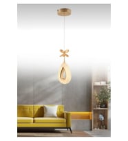 YAGMUR Model Gold 3 Renk Modlu Kristal Taşlı Modern Led Avize