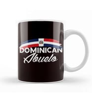 Dominican Abuelo Grandpa Granddad Grandfather Grandparents Kupa Bardak Porselen
