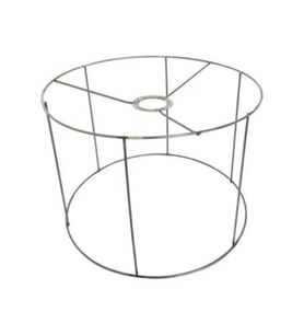 Silindir Makrome/kurdela Abajur Çember Teli 26cm-20 Cm Orta Boy Kendin Yap