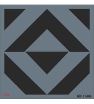 Kr 1506 Fayans Stencil 30X30 Cm