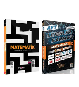 Marka Yayınları AYT Matematik Soru Bankası ve Liderler Deneme Seti 2 Kitap