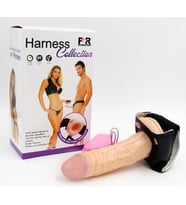 Pretty Love İçi Boş Belden Bağlamalı Titreşimli Protez Penis Vibratör Strapon
