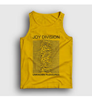 Presmono Unisex Sarı Unknown Pleasures Joy Division Atlet 87651tt (Sarı)