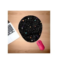 ve Yıldızlar Bilek Destekli Oval Mouse Pad