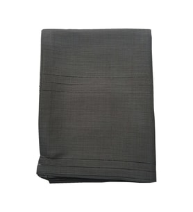Keten Kumaş Çizgi Masa Örtüsü 160*220 Cm Siyah